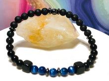 Load image into Gallery viewer, Men's Protective Kyanite Bracelet  |  Focus  |  Power  |  Shielding  |  Support  |  Stamina  |  Clarity
