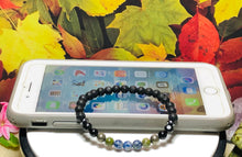 Load image into Gallery viewer, EMF Advanced Protection Sodalite Shungite II Bracelet -  Cell phones, Laptops, WiFi, 5G Signals, Microwave Radiation
