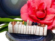 Load image into Gallery viewer, Migraine Head-Ache Crystal Selenite Stick wand from Alex Health Jewelry