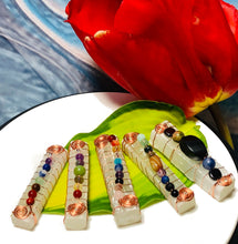 Load image into Gallery viewer, ADHD - ADD - My Holistic Helper II - Selenite Stick -  Support, Calming, Mood Disorders, Focus, Memory, Emotional Balance