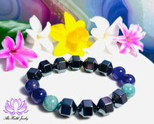 Load image into Gallery viewer, Set: Essential Tremor Malachite and Companion I Bracelets | Heavy Weighted | Eating | Hand Shaking | Support