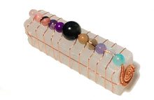 Load image into Gallery viewer, Grief and Sympathy - Selenite Stick - My Holistic Helper II - Loss, Separation, Divorce, Break-Up, Passing, Support, My Condolences, In Sympathy