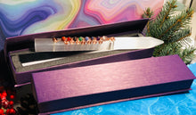 Load image into Gallery viewer, Holistic Energy Chakra Selenite Wand - Cleansing, Meditation, Balancing, Healing