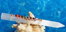 Load image into Gallery viewer, Holistic Energy Chakra Selenite Wand - Cleansing, Meditation, Balancing, Healing