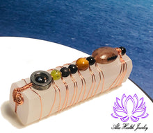 Load image into Gallery viewer, Protection Selenite Stick - My Holistic Helper II  |    Protection from Evil Eye - Jealously -  Envy -  Bad Luck  -  Misfortune  -  Accidents