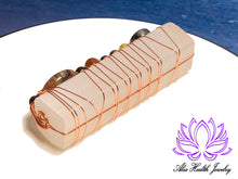 Load image into Gallery viewer, Protection Selenite Stick - My Holistic Helper II  |    Protection from Evil Eye - Jealously -  Envy -  Bad Luck  -  Misfortune  -  Accidents