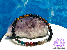 Load image into Gallery viewer, Mens Fertility Bracelet and Selenite Stick Set