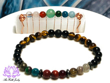 Load image into Gallery viewer, Mens Fertility Bracelet and Selenite Stick Set