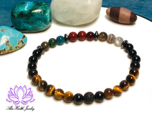 Load image into Gallery viewer, Mens Fertility Bracelet and Selenite Stick Set