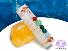 Load image into Gallery viewer, Mens Fertility Bracelet and Selenite Stick Set