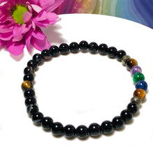 Load image into Gallery viewer, Athlete II Holistic Bracelet - Endurance, Strength, Stamina, Speed  |  Selenite Recharging Crystal Included