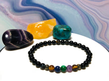 Load image into Gallery viewer, Athlete II Holistic Bracelet - Endurance, Strength, Stamina, Speed  |  Selenite Recharging Crystal Included