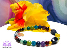 Load image into Gallery viewer, Ladies Diabetic Holistic Crystal Bracelet