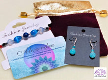 Load image into Gallery viewer, Ladies Diabetic Holistic Crystal Bracelet