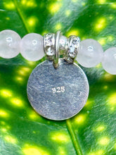 Load image into Gallery viewer, Two Hearts Rose Quartz Silver Bracelet