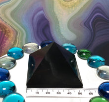 Load image into Gallery viewer, Shungite Pyramid - Authentic Russian - Polished - Solid - 5 cm