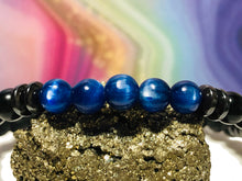 Load image into Gallery viewer, Mens Protective Kyanite II Bracelet  |  Focus  |  Power  |  Shielding  |  Support  |  Stamina  |  Clarity