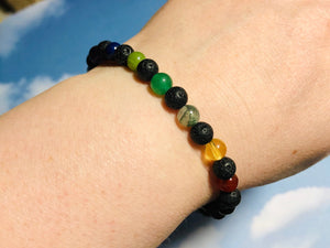 Stay Healthy - Immune System IV Holistic Booster Bracelet  |  Virus Fighter  |  Cold, Cough  |  Anxiety + Stress