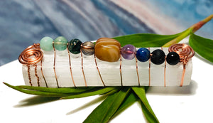 ADHD - ADD - My Holistic Helper II - Selenite Stick -  Support, Calming, Mood Disorders, Focus, Memory, Emotional Balance