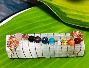 Student Crystal Selenite Stick from Alex Health Jewelry