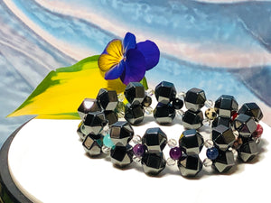 Huntington’s Double Holistic Bracelet -  Heavy Weighted  -  Tremor, Spasms, Mood Swings, Hand Shaking, Involuntary Movement, Memory, Anxiety