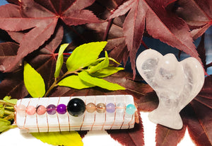 Grief and Sympathy - Selenite Stick - My Holistic Helper II - Loss, Separation, Divorce, Break-Up, Passing, Support, My Condolences, In Sympathy