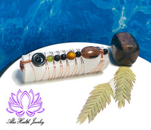 Load image into Gallery viewer, Protection Selenite Stick - My Holistic Helper II  |    Protection from Evil Eye - Jealously -  Envy -  Bad Luck  -  Misfortune  -  Accidents