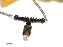 Load image into Gallery viewer, Cross Stone Holistic Protection Necklace - Chiastolite