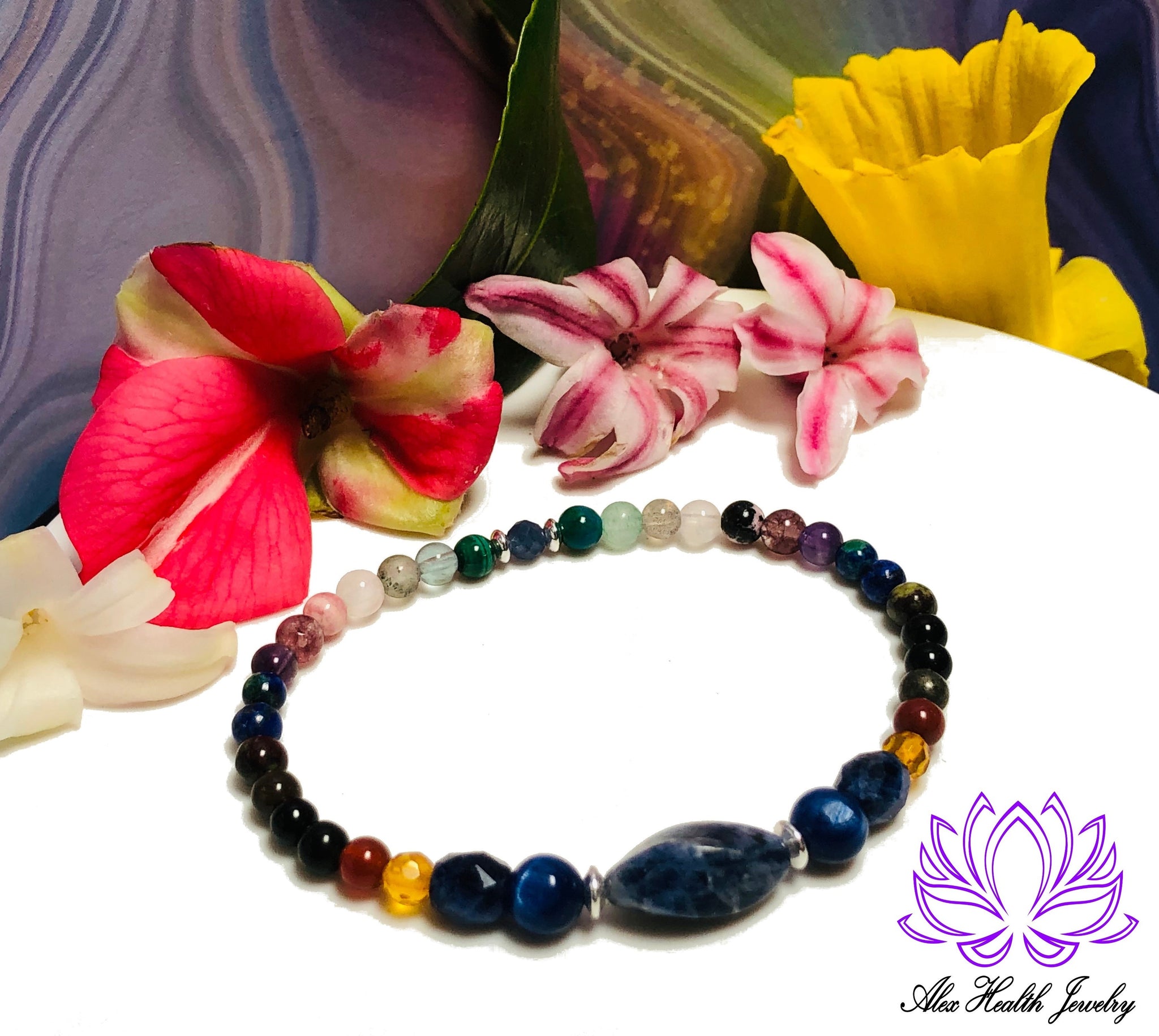 Unsex Reiki Crystals Bracelets for DifferentHealth Problems