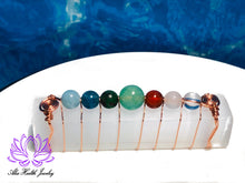 Load image into Gallery viewer, Mens Fertility Bracelet and Selenite Stick Set