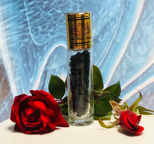 Obsidian - Rollerball Essential Oil - Aromatherapy - Protection and Negativity Shield