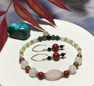 Pregnancy - Labor and Birth Delivery Set - Bracelet and Earrings