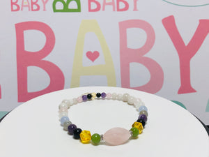 Set of Pregnancy Bracelets (4) in GIFT BOX-  1st, 2nd + 3rd Trimester,  Labor and Delivery, Post Partum / New Mom (FREE SHIPPING)