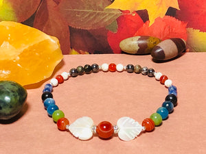 Weight Loss and Control Bracelet  | Mother-of-Pearl  |   Natural  |  Support