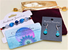Load image into Gallery viewer, Citrine and Freeform Quartz 925 Silver Drop Hook Earrings
