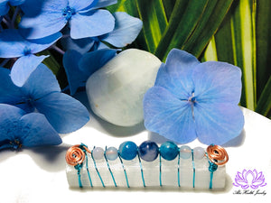 5th Chakra – Throat Chakra – Vishuddha  - Selenite Stick -  My Holistic Helper II